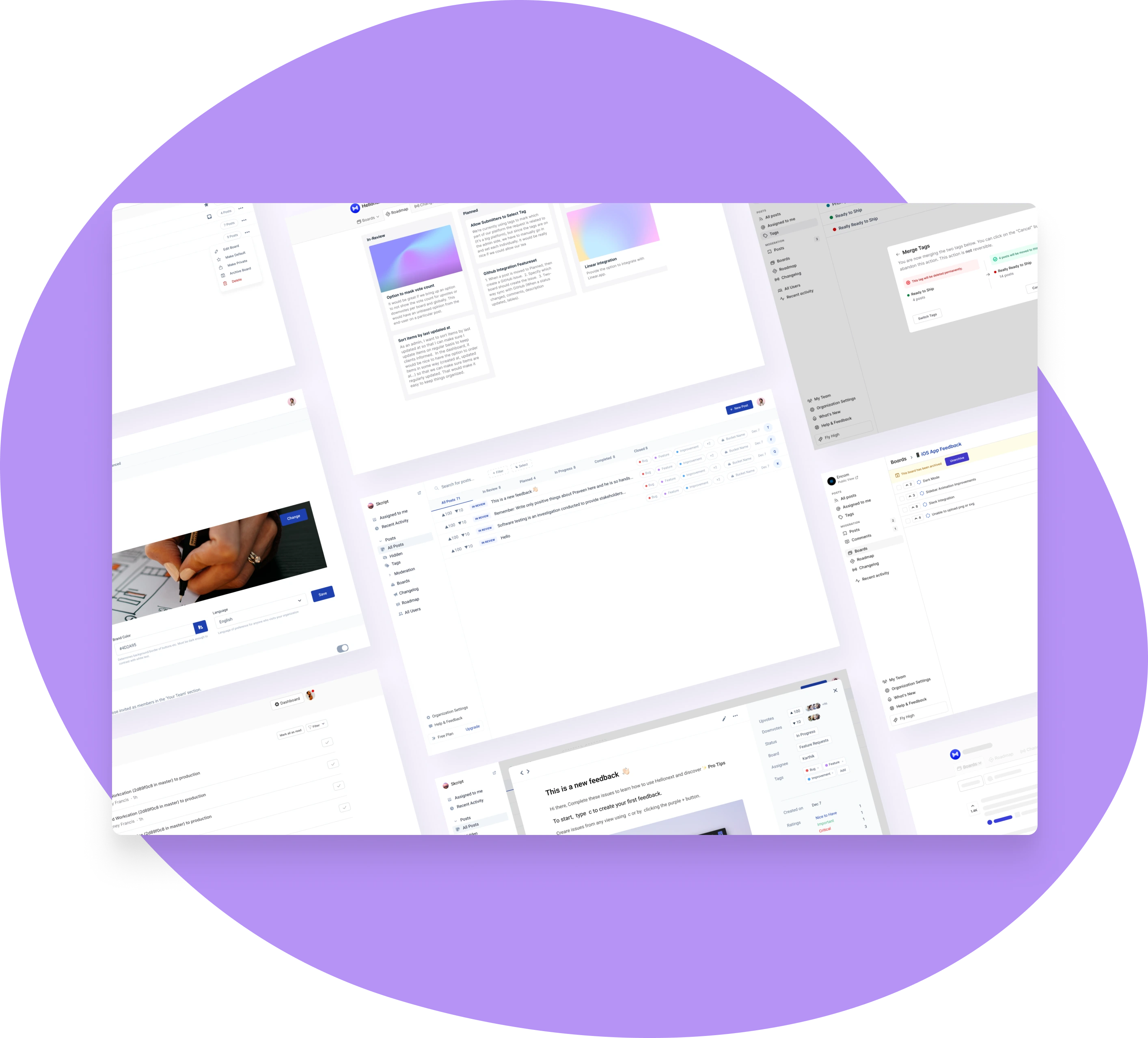 Preview of the Hellonext project