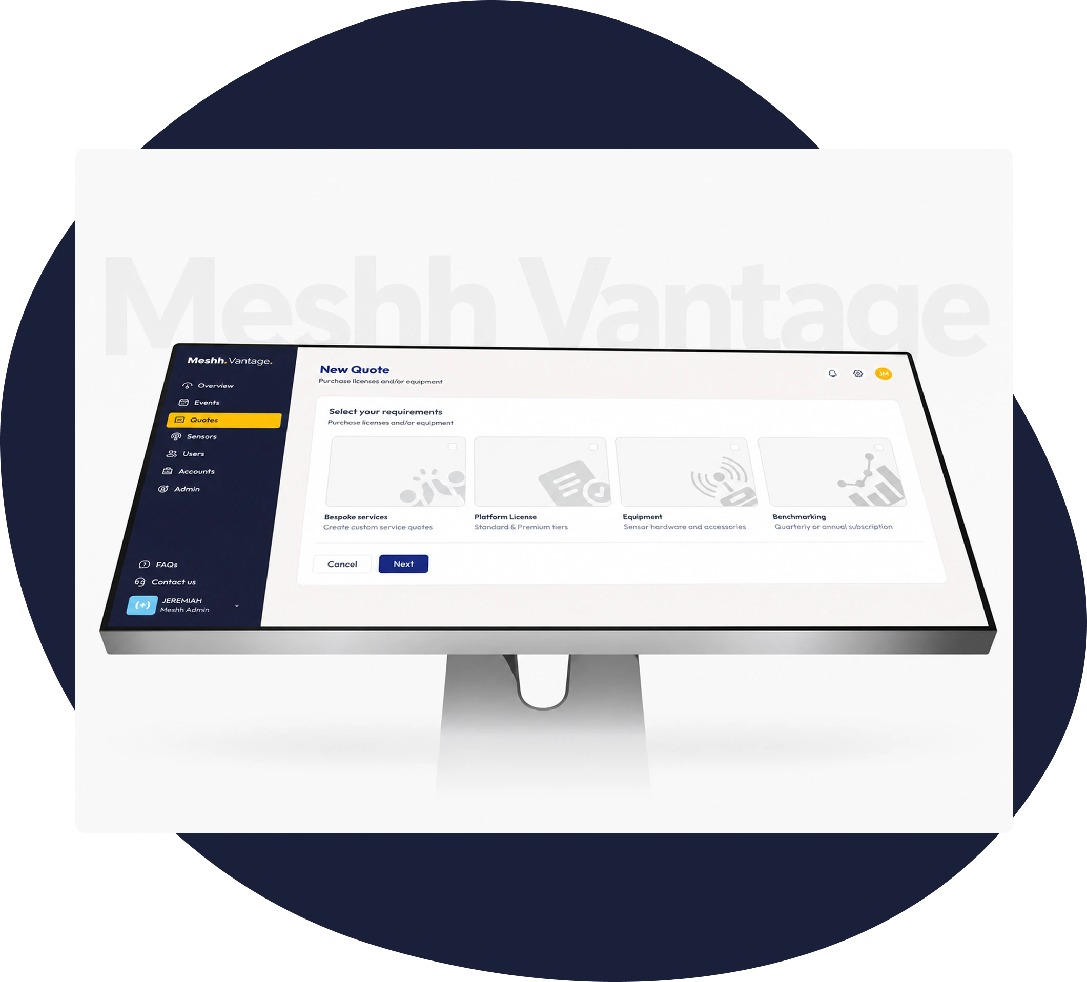 Preview of the Meshh Vantage project